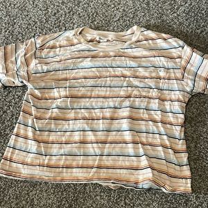 Women’s stripped billabong shirt!